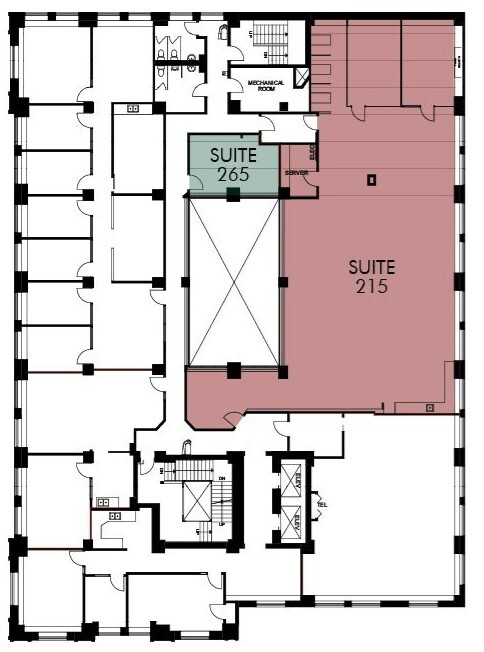 237 8th Ave SE, Calgary, AB à louer Plan d’étage– Image 1 sur 1