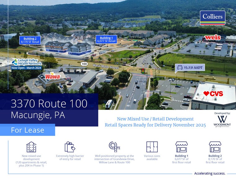 3370 Route 100, Macungie, PA à louer - Photo de l’immeuble – Image 1 sur 1