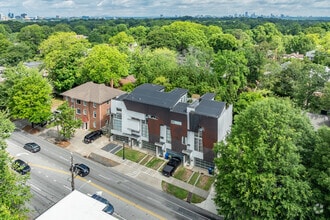 1136 Ponce de Leon Ave NE, Atlanta, GA - Vue aérienne  vue de carte