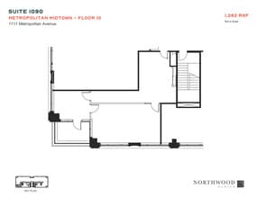 1111 Metropolitan Ave, Charlotte, NC à louer Plan d’étage– Image 1 sur 1