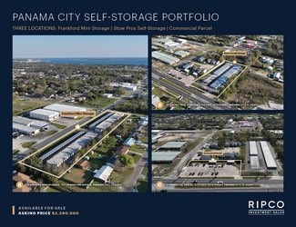 Plus de détails pour Panama City Self-Storage Portfolio – à vendre, Panama City, FL