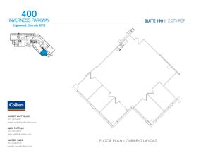 400 Inverness Pky, Englewood, CO à louer Plan d’étage– Image 1 sur 1
