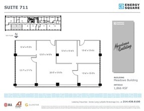 6688 N Central Expy, Dallas, TX à louer Plan d’étage– Image 1 sur 1