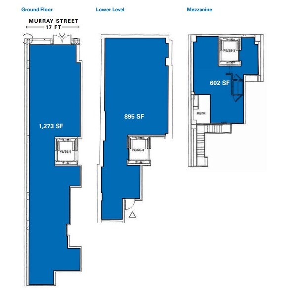 16 Murray St, New York, NY à louer - Plan d’étage – Image 2 sur 2