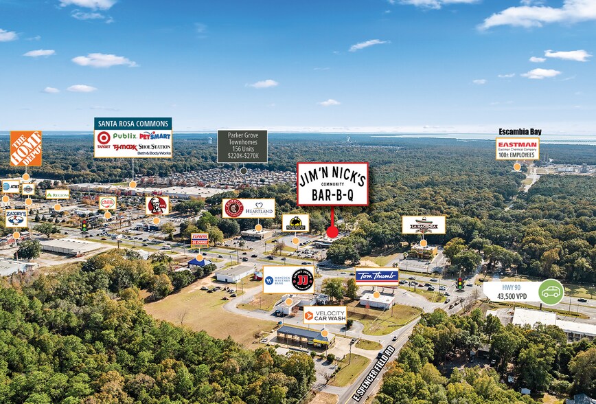 4625 US 90, Pace, FL à vendre - Photo de l’immeuble – Image 3 sur 6