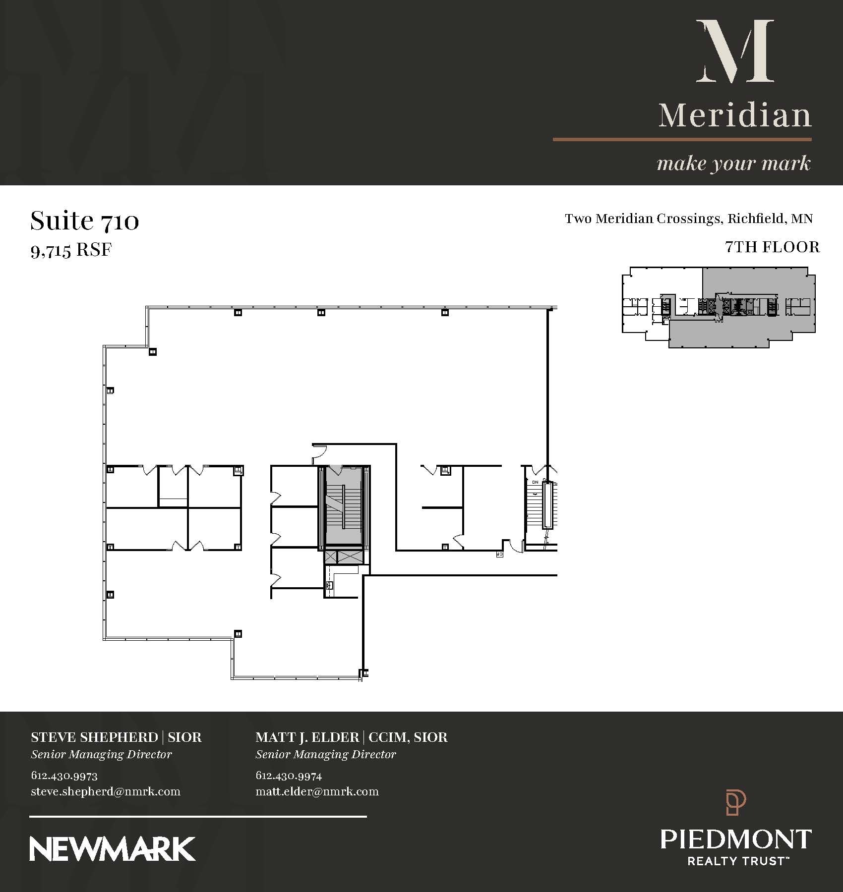 1 Meridian Crossings, Richfield, MN à louer Plan d’étage– Image 1 sur 1