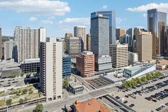 855 8th Ave SW, Calgary, AB - Vue aérienne vue de carte