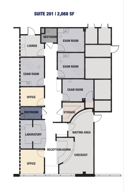 10 Forrestal Rd S, Princeton, NJ à louer Plan d’étage– Image 1 sur 1