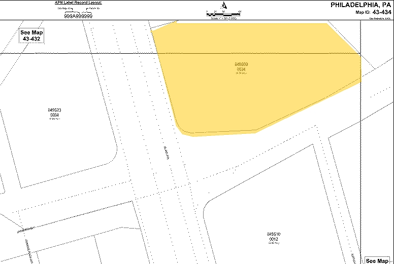7609-7615 Lindbergh Blvd, Philadelphia, PA à louer - Plan cadastral – Image 2 sur 6