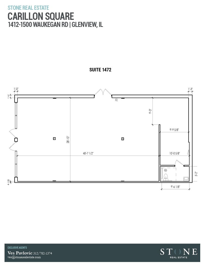 1412-1500 Waukegan Rd, Glenview, IL à louer Photo intérieure– Image 1 sur 1