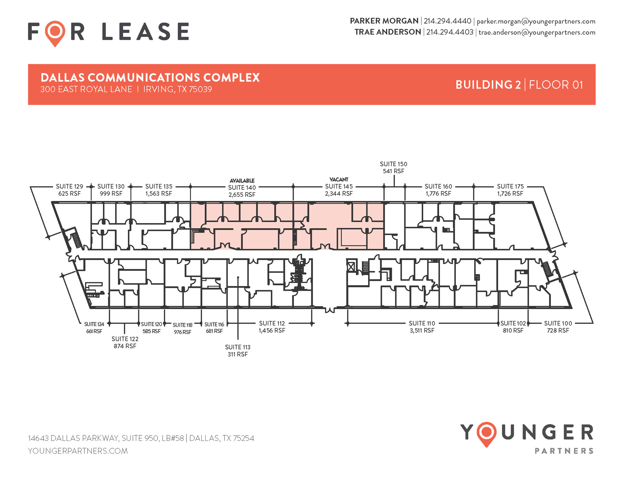 400 E Royal Ln, Irving, TX à louer Plan d’étage– Image 1 sur 1