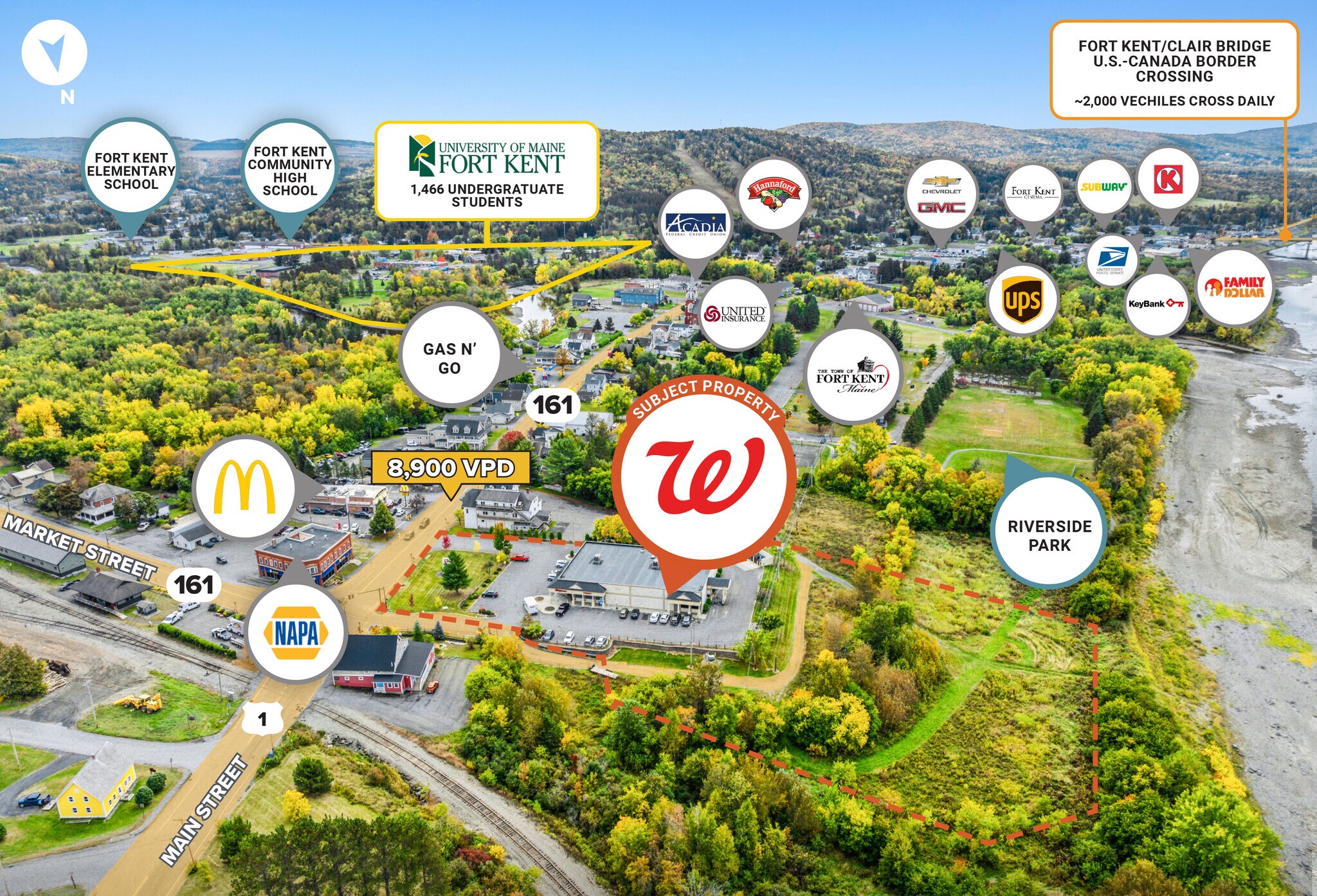 84 E Main St, Fort Kent, ME à vendre Photo principale– Image 1 sur 5