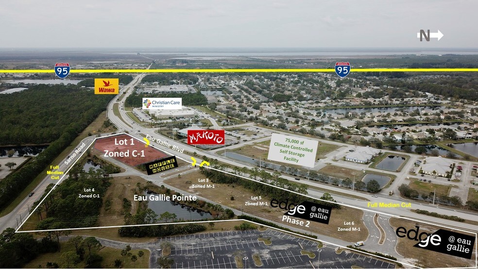 4025 W Eau Gallie Blvd, Melbourne, FL à louer - Photo de l’immeuble – Image 2 sur 13