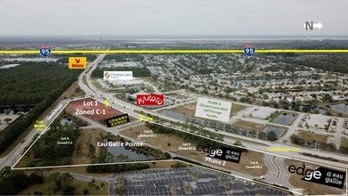 4025 W Eau Gallie Blvd, Melbourne, FL - VUE AÉRIENNE  vue de carte