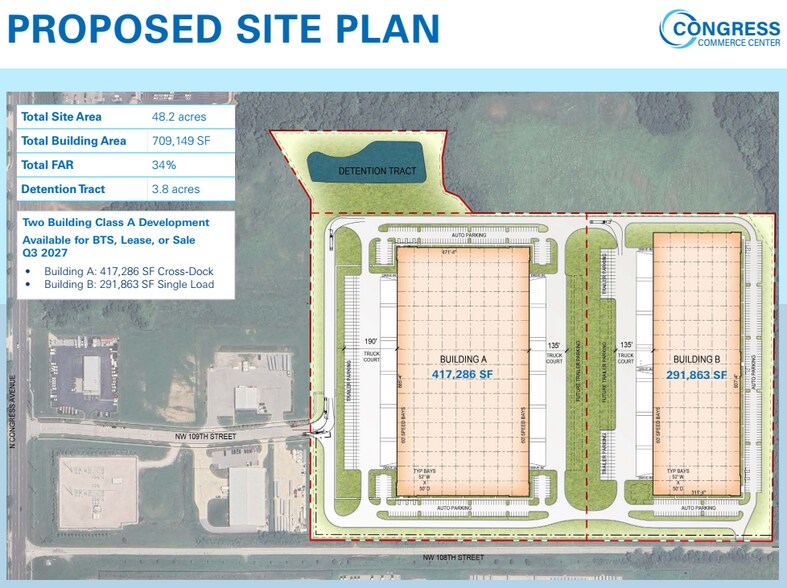 Congress Commerce Center portefeuille de 2 biens à vendre sur LoopNet.fr - Plan de site – Image 2 sur 4