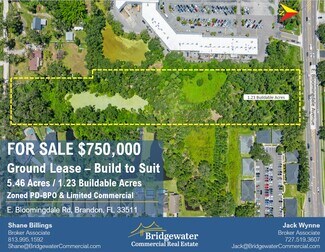Plus de détails pour E Bloomingdale Ave, Brandon, FL - Terrain à vendre