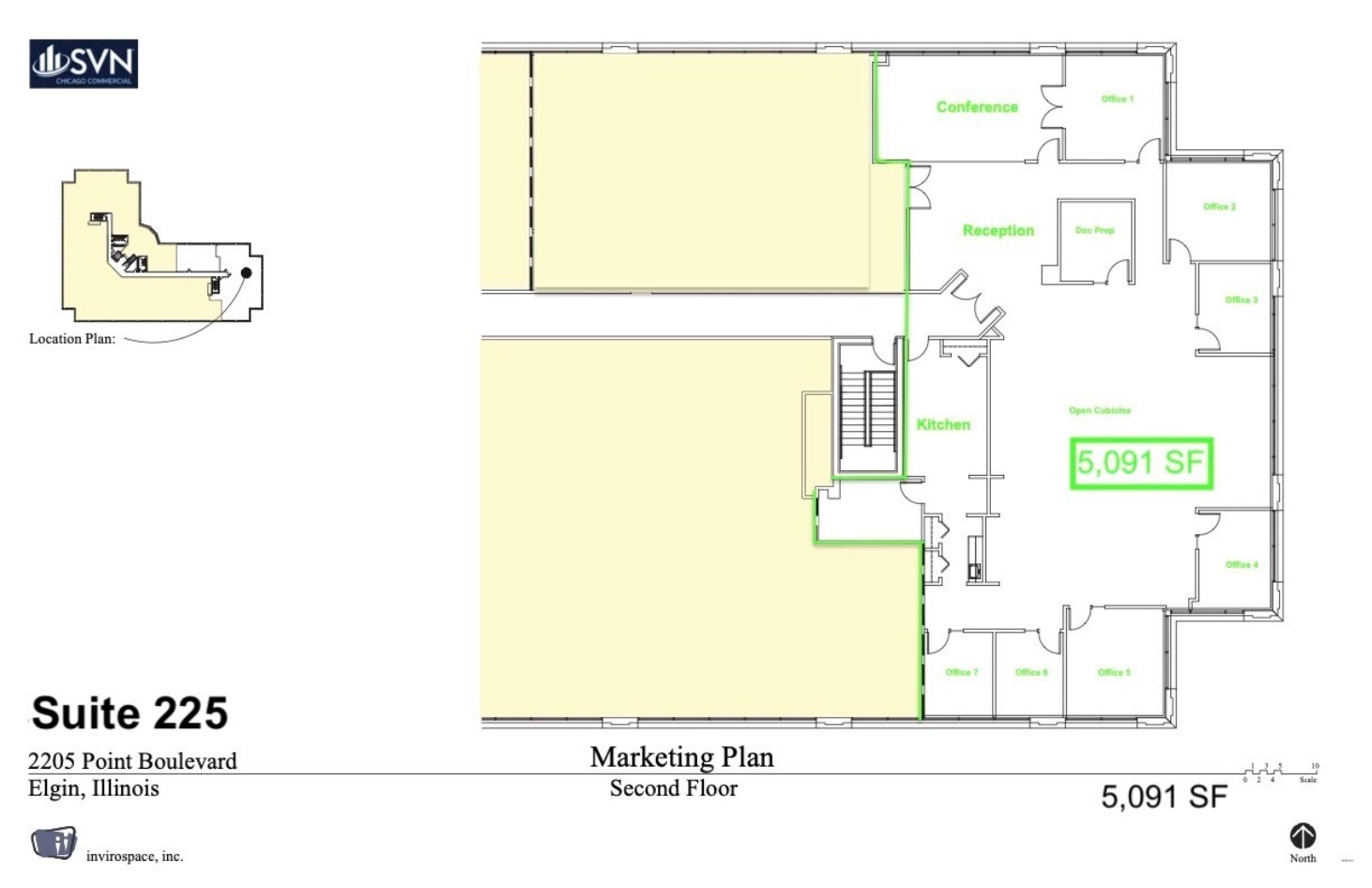 2205 Point Blvd, Elgin, IL à louer Plan d’étage– Image 1 sur 2