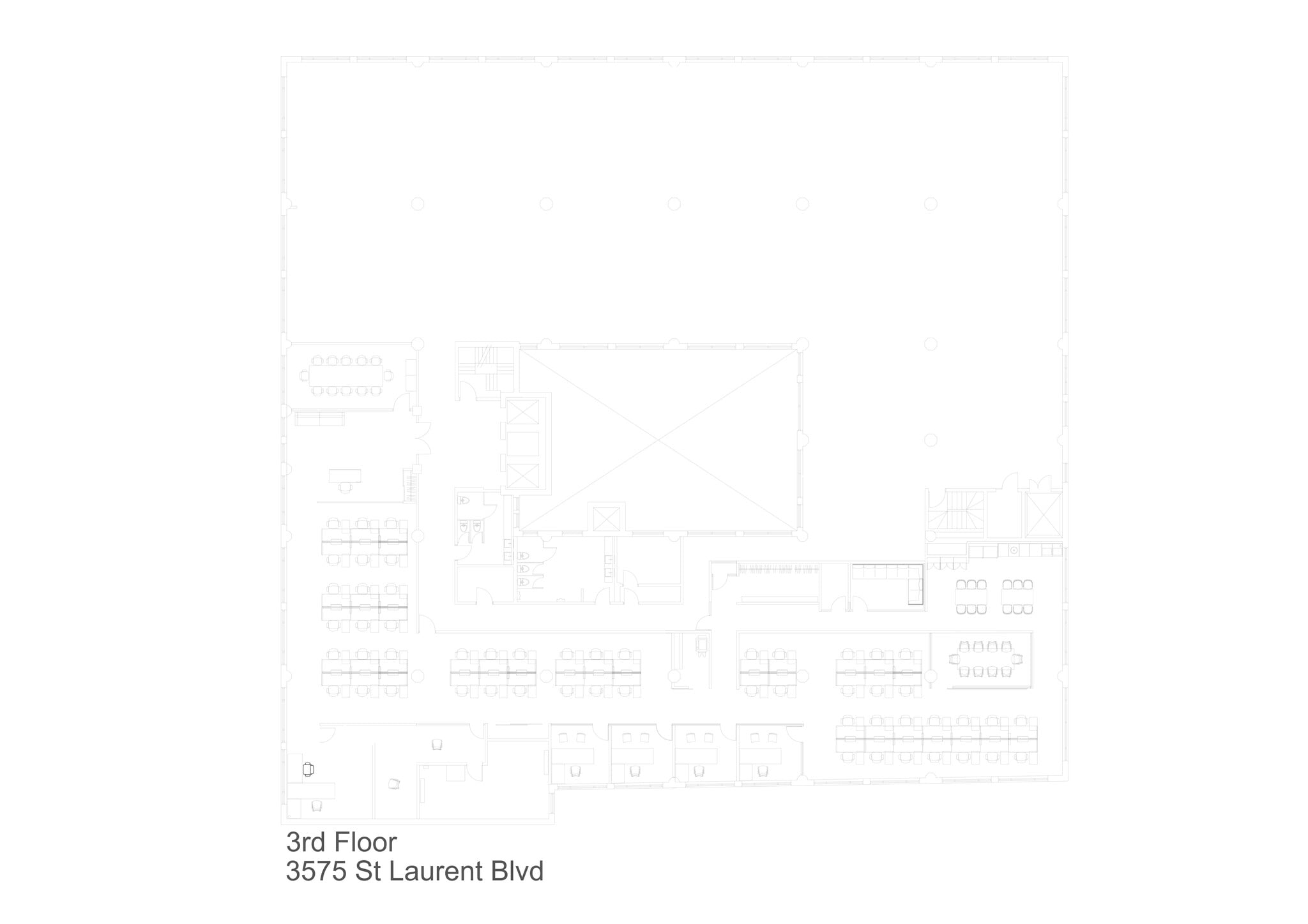 3575 Boul Saint-Laurent, Montréal, QC à louer Plan de site– Image 1 sur 1