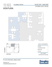 15165 Ventura Blvd, Sherman Oaks, CA à louer Plan d’étage– Image 1 sur 1