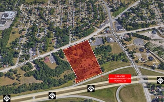 Plus de détails pour 560-600 University Dr, Pontiac, MI - Terrain à vendre