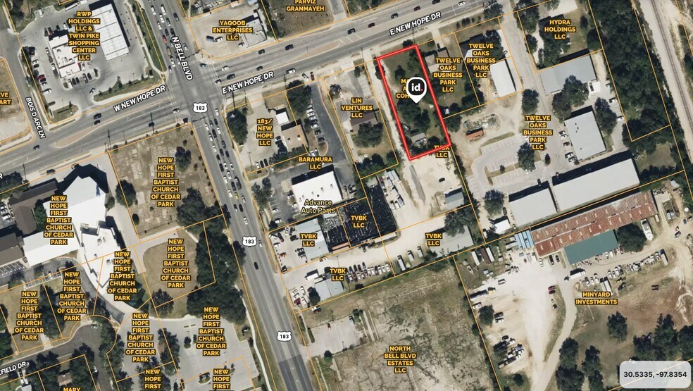 222 E New Hope Rd, Cedar Park, TX à vendre - Photo de l’immeuble – Image 3 sur 6