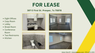 Plus de détails pour 307 E 1st St, Prosper, TX - Bureau à louer