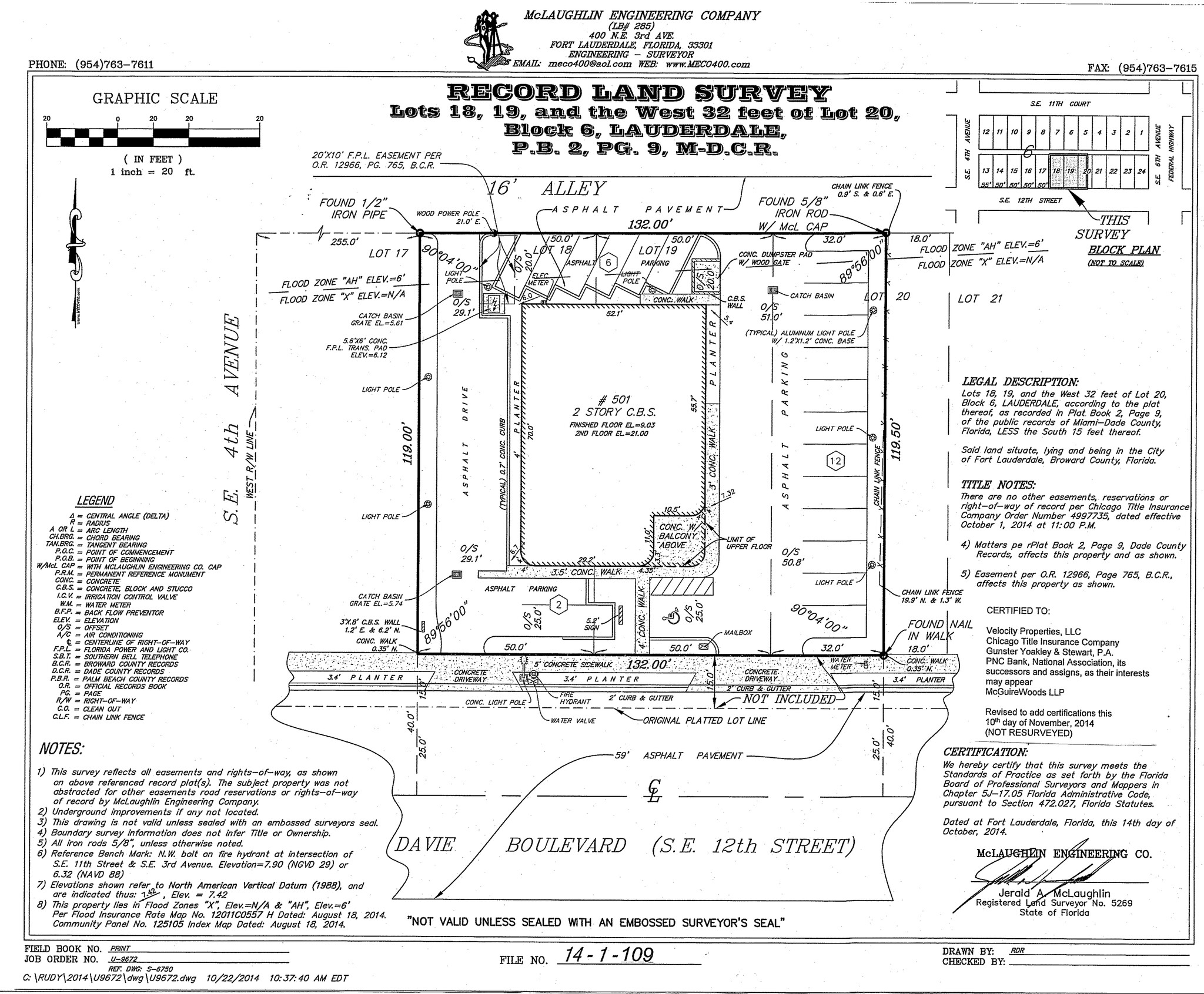 501 SE 12th St, Fort Lauderdale, FL à louer Plan de site– Image 1 sur 12