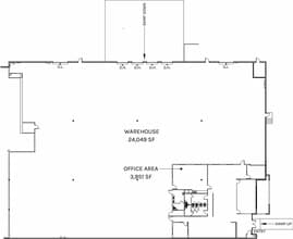 8045 Woodley Ave, Van Nuys, CA à louer Plan d’étage– Image 1 sur 2