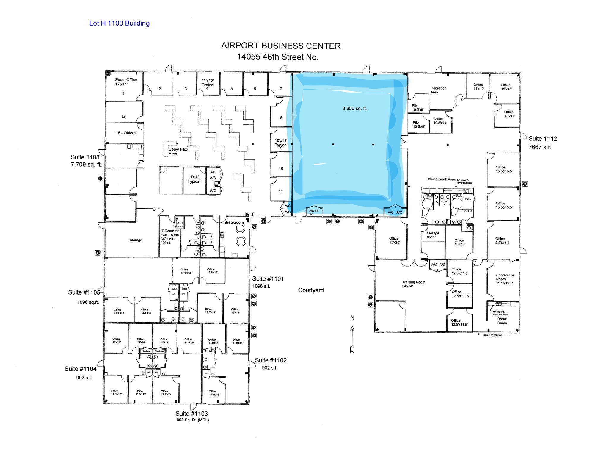4500 140th Ave N, Clearwater, FL à louer Plan de site– Image 1 sur 1