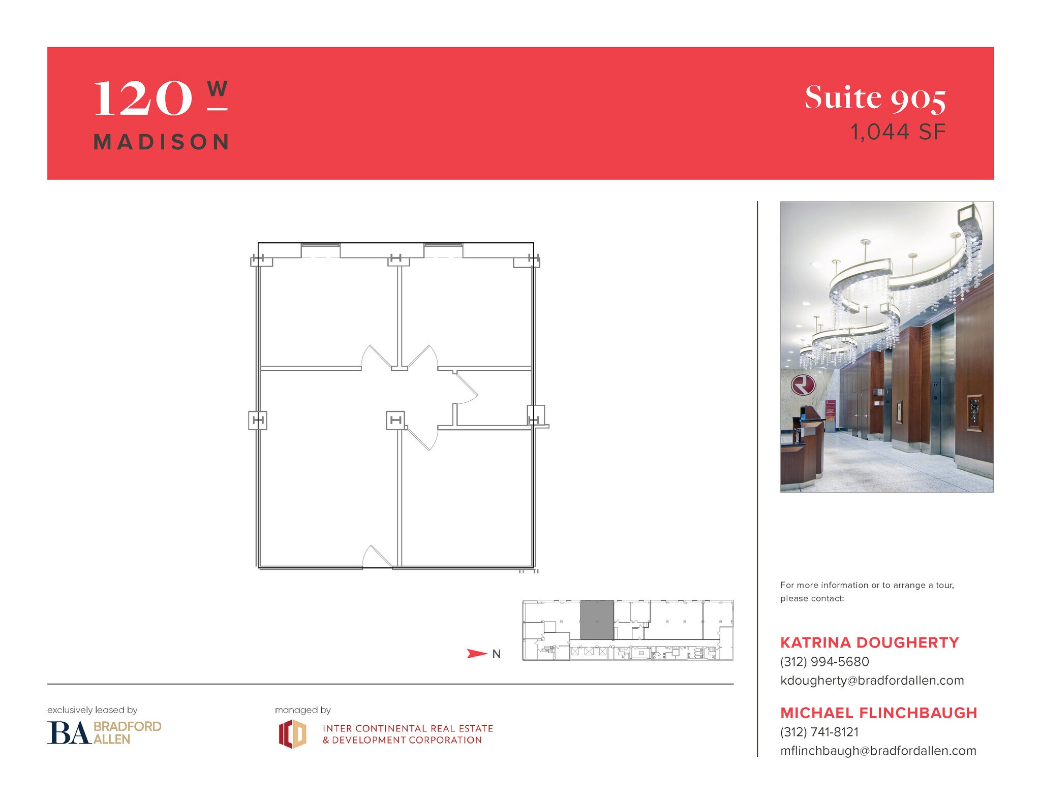 120 W Madison St, Chicago, IL à louer Plan d’étage– Image 1 sur 1
