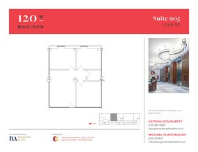 120 W Madison St, Chicago, IL à louer Plan d’étage– Image 1 sur 1