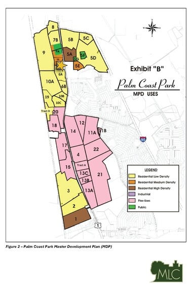 US 1 N hwy, Palm Coast, FL à vendre - Plan de site – Image 2 sur 2