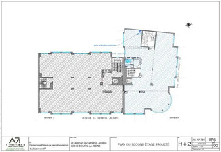 58-60 Avenue Du Général Leclerc, Bourg-la-Reine à vendre Plan d’étage– Image 1 sur 1