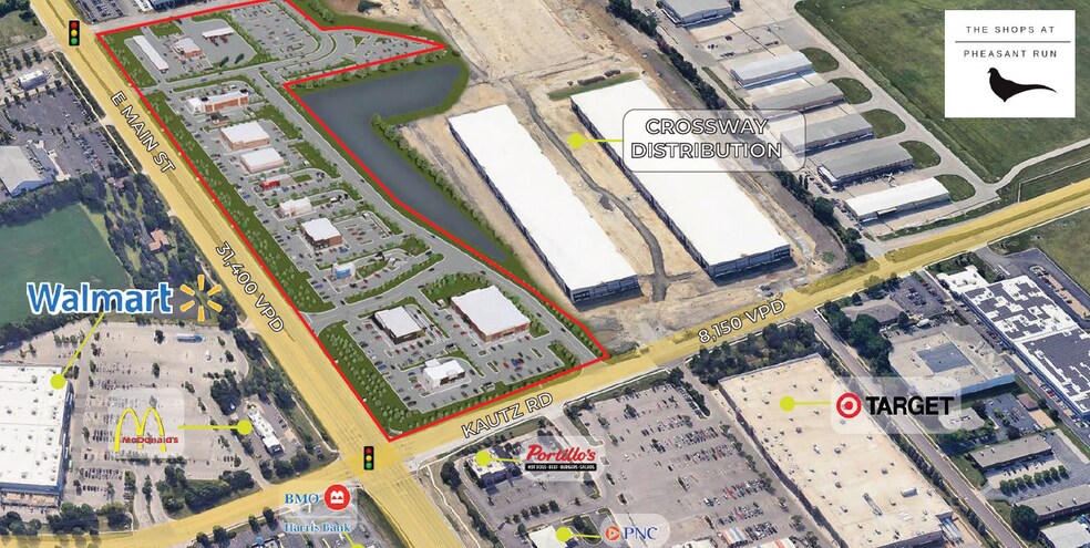 E Main St, Saint Charles, IL à louer - Photo de l’immeuble – Image 2 sur 5