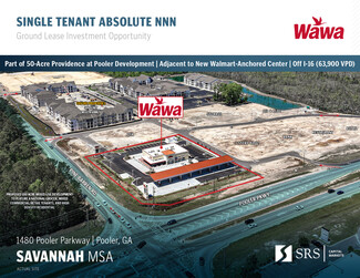 Plus de détails pour 1480 Pooler Pkwy, Pooler, GA - Local commercial à vendre
