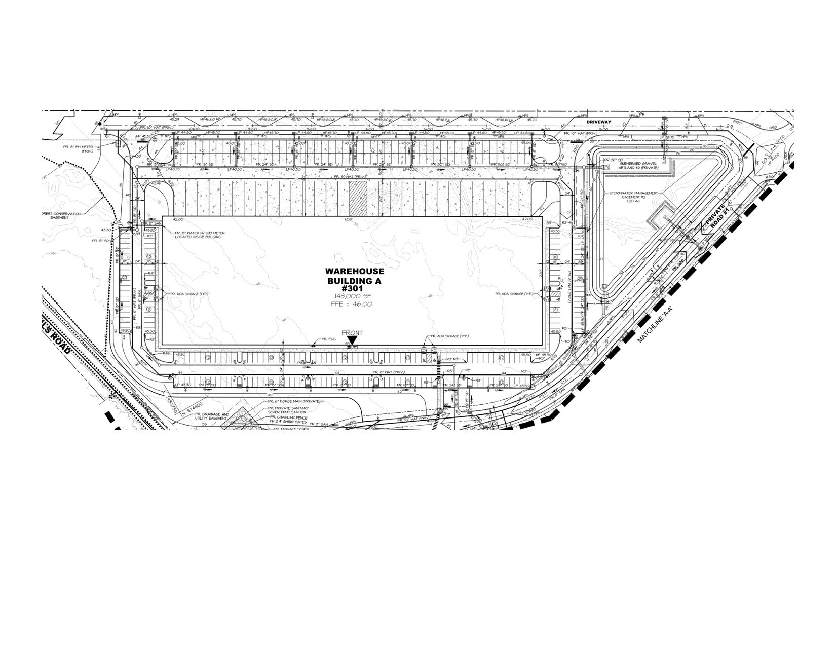 301 Earls Rd, Middle River, MD à louer Plan de site– Image 1 sur 3