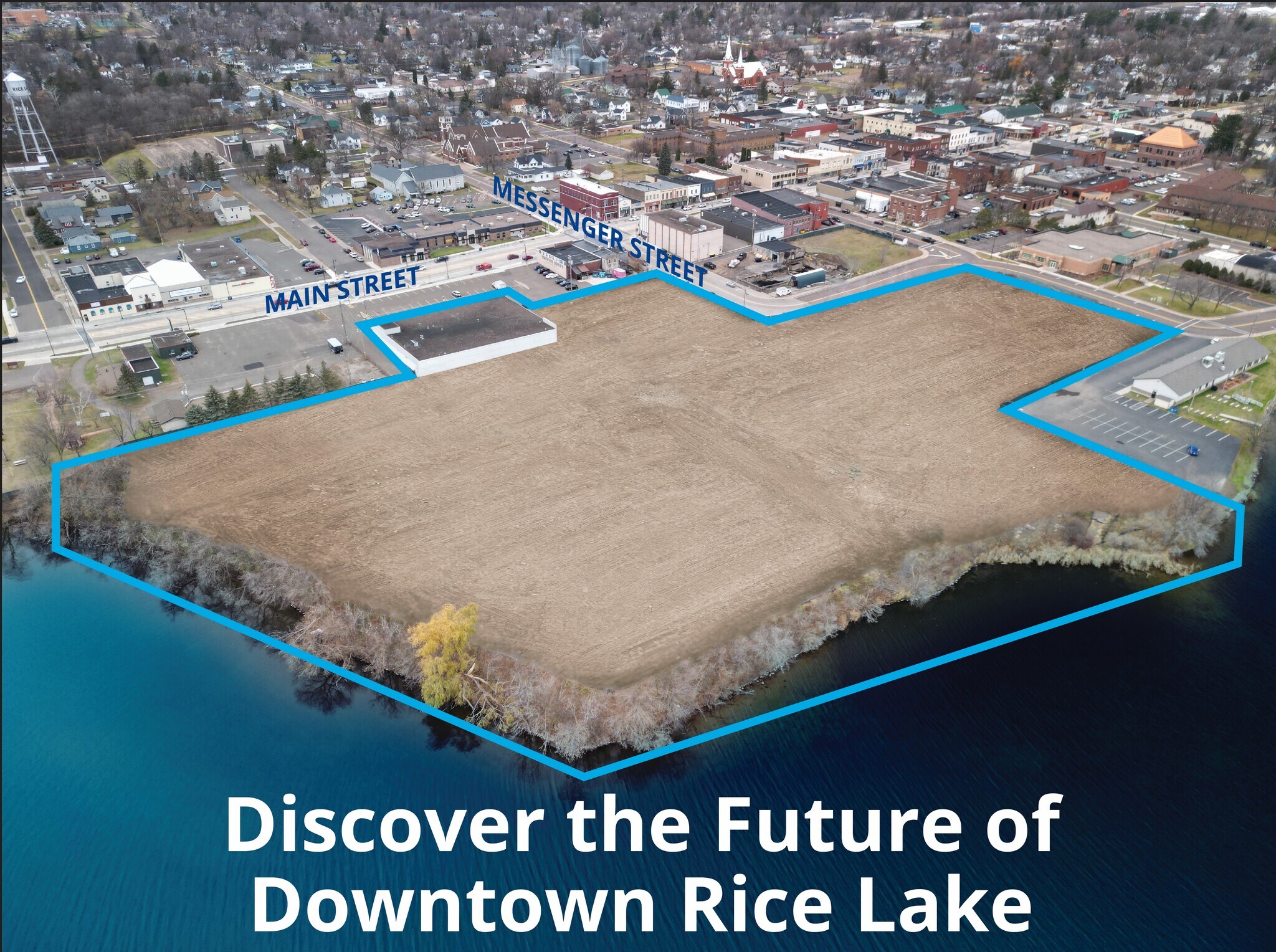 38 E Messenger St, Rice Lake, WI à vendre Photo de l’immeuble– Image 1 sur 8
