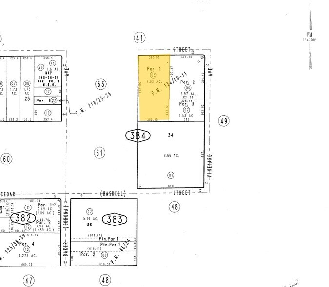 1822 E Francis St, Ontario, CA à louer - Plan cadastral – Image 2 sur 8