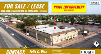 Plus de détails pour 2503 Niles St, Bakersfield, CA - Spécialisé à vendre