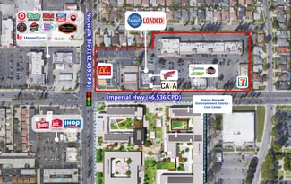 Plus de détails pour 12241-12351 Imperial Hwy, Norwalk, CA - Local commercial à louer