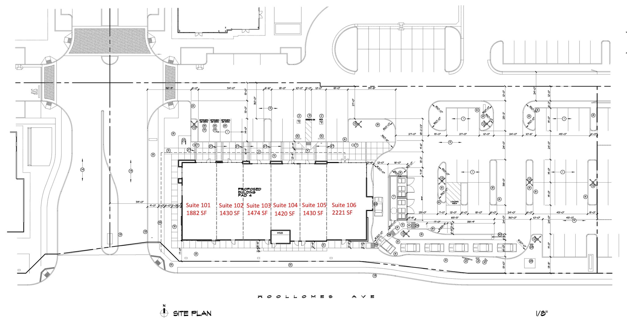 401 Woollomes Ave, Delano, CA à louer Plan de site– Image 1 sur 1