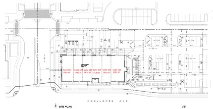 401 Woollomes Ave, Delano, CA à louer Plan de site– Image 1 sur 1
