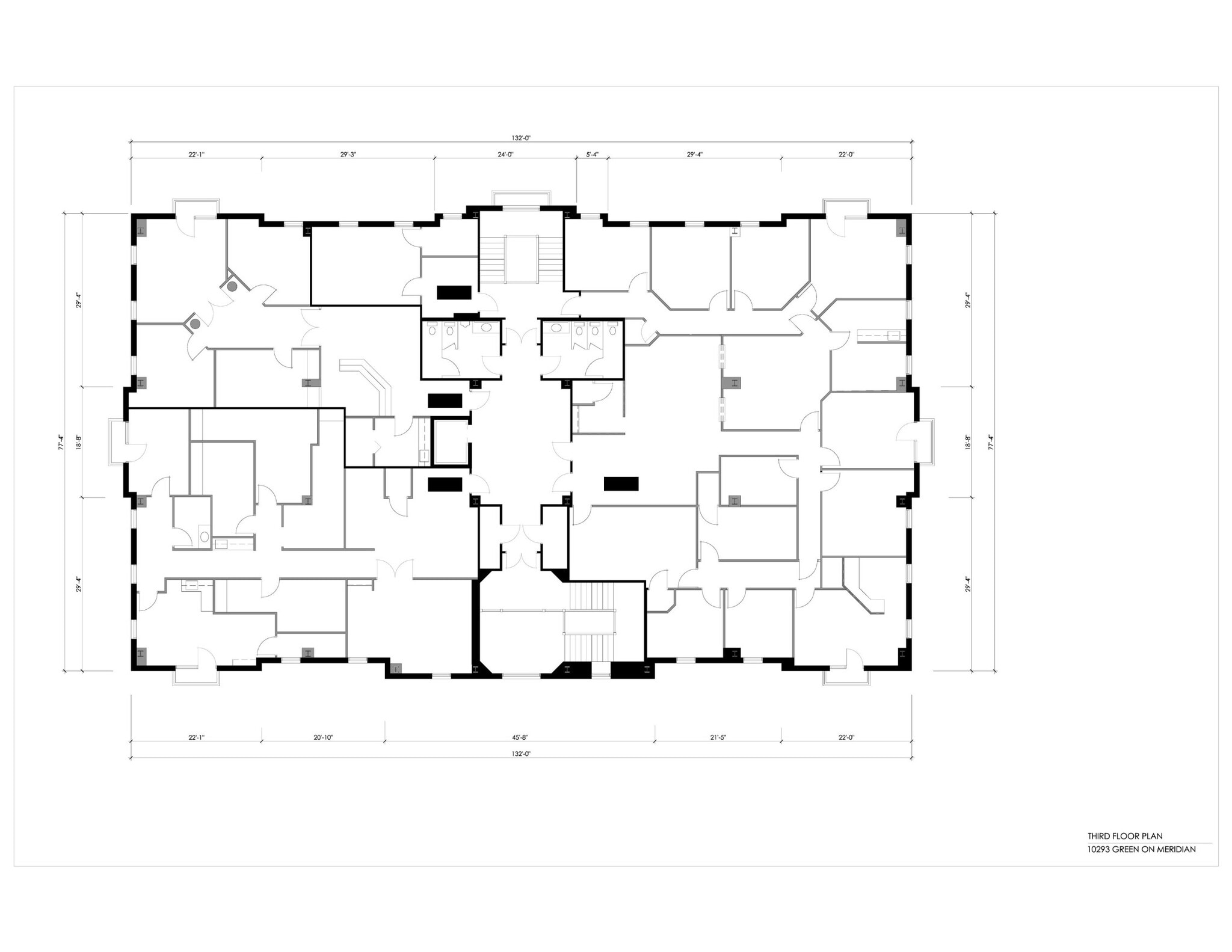 10291 N Meridian St, Carmel, IN à vendre Plan d’étage– Image 1 sur 1