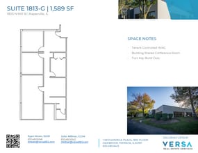 1813 N Mill St, Naperville, IL à louer Plan d’étage– Image 1 sur 1