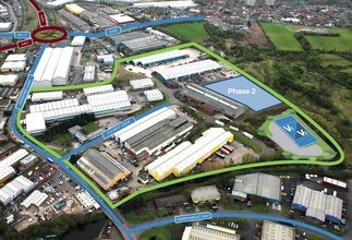 Peartree Ln, Dudley, WMD - Vue aérienne vue de carte