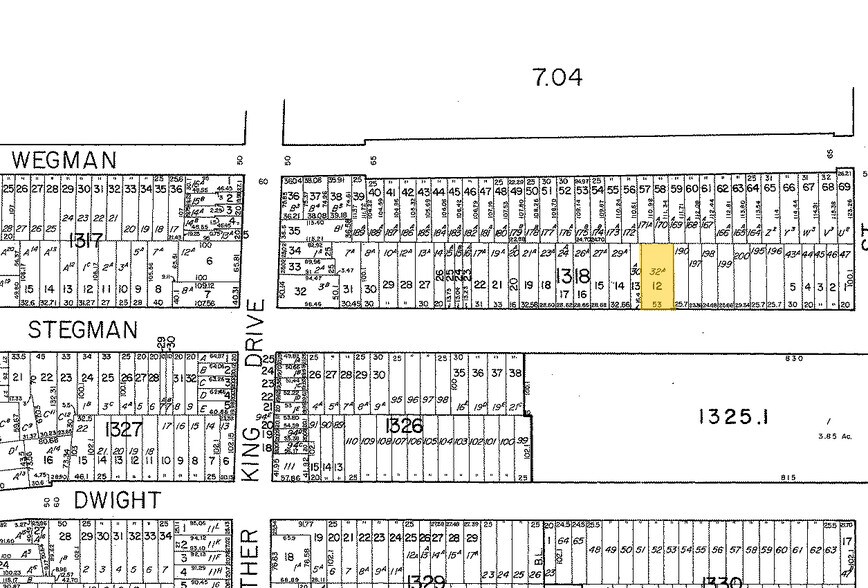 150 Stegman St, Jersey City, NJ à vendre - Plan cadastral – Image 1 sur 2