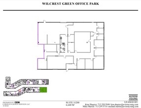 11200-11248 Wilcrest Green Dr, Houston, TX à louer Plan d’étage– Image 1 sur 1