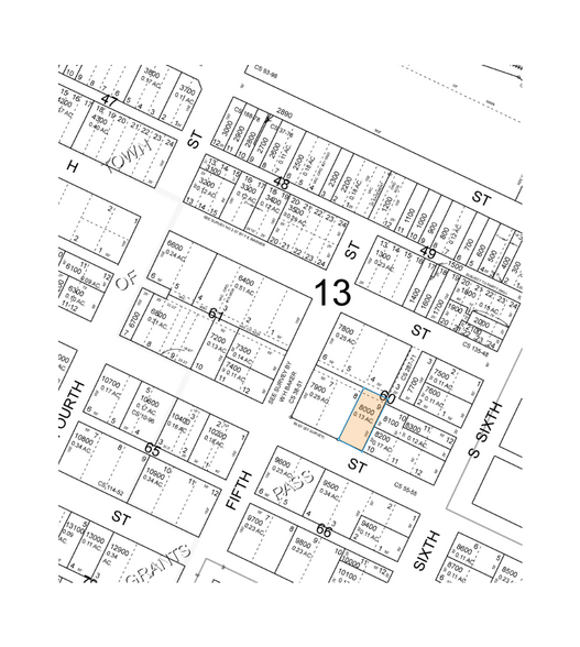 128 SW I St, Grants Pass, OR à louer - Plan cadastral – Image 1 sur 4