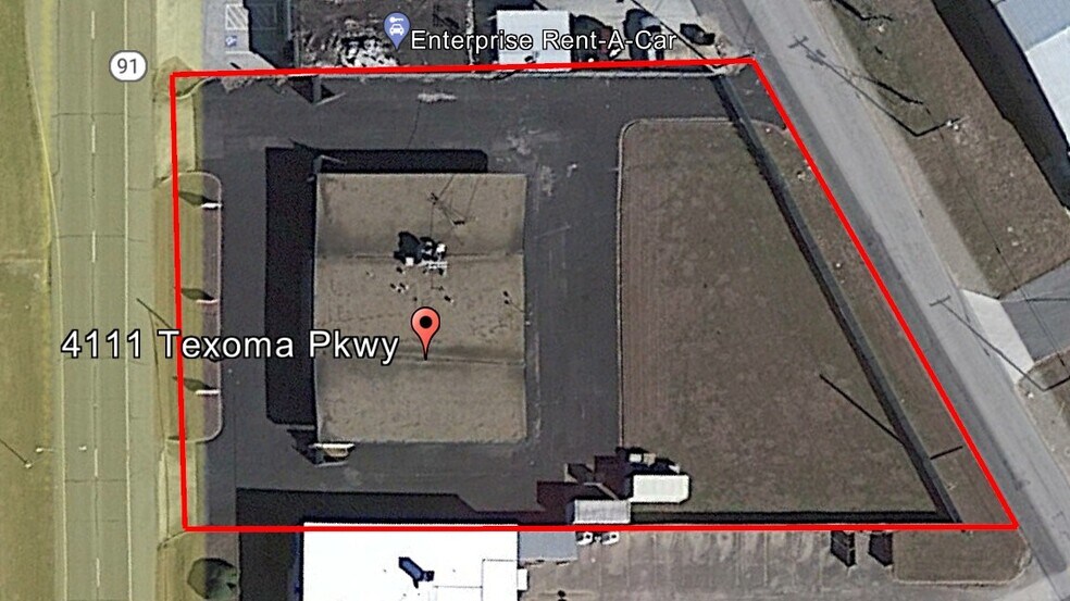 4111 Texoma Parkway, Sherman, TX à vendre - Aérien – Image 2 sur 2