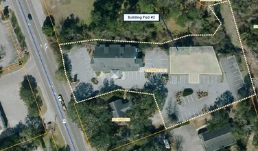 1456 N Howe St, Southport, NC - Vue aérienne  vue de carte